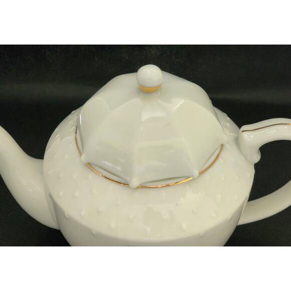TEAPOT-MATCHING CREAMER-M.J. HUMMEL-DANBURY MINT-Porcelain-Germany-24 oz (Pot) - Picture 3 of 16
